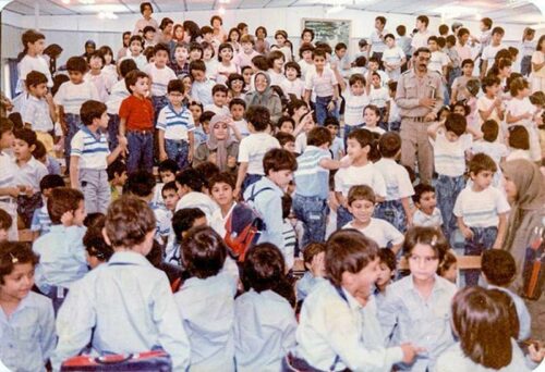 Forced separation of children from their families and their relocation to Europe - Camp Ashraf, Iraq, 1991.